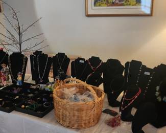 Costume jewlery and 
Sterling.. 14k & 10k 