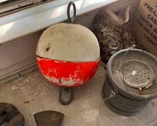 giant styrofoam bobber