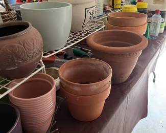 clay pots