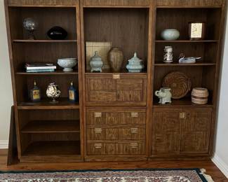 Drexel 3-piece book/display shelves