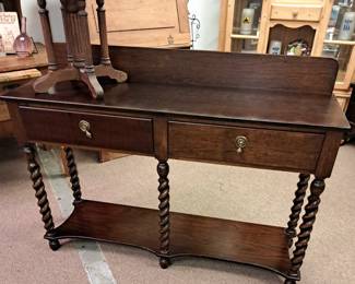 New pics!! Bombay Co. barley twist sideboard