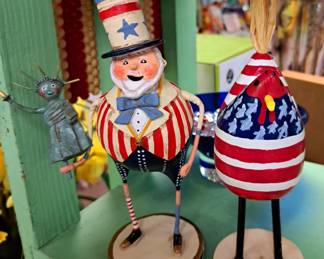Figurines.  Mitchell "Patriotic Pete "