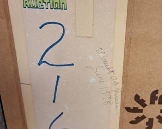 Purchased from Albrecht Art Museum "Pot Of Gold" Auction June 1978