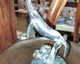 SPI brass and marble sculpture