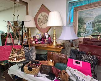 Modern and vintage purses. Vera Bradley, Polo, Prada, Brighton, Patricia Nash