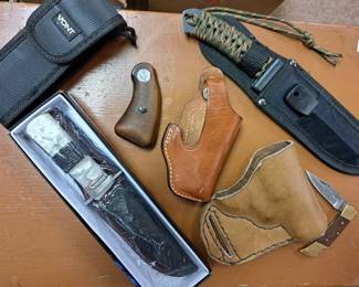 Knifes and related items