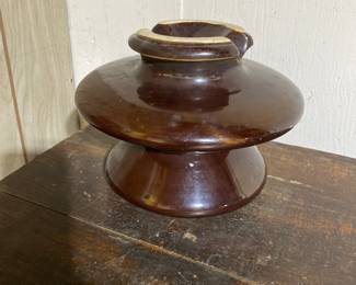 Vtg Large High Voltage Insulator -Southern Bell 
