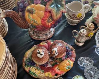 Fitz & Floyd Thanksgiving 