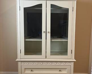 Project piece! White cabinet as found.