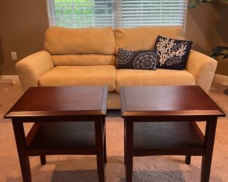 Pair of end tables