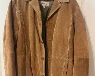 Men's suede jacket, size L, by Wilson Leather Co.