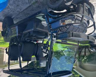 2023 Epic E40FL Icon 4 Person Electric Street Legal Golf Cart, Charcoal Gray, LSV Package with Blue Tooth Sound System & Factory Warranty. Mileage: 1,282.
Purchased 4/2023 for $15,495.