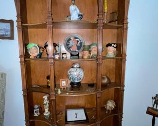 So many beauties can be displayed on this stunning shelf