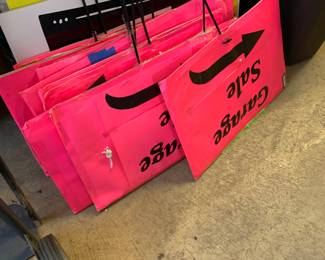 Garage Sale Signs