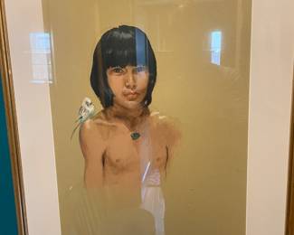 Native American Indian Portrait