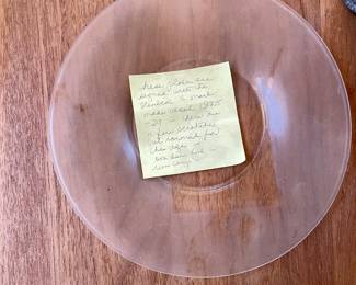 Antique Steuben Plates - very very rare