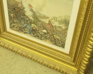 Kurz & Allison 1891 print
"Battle of Franklin”
