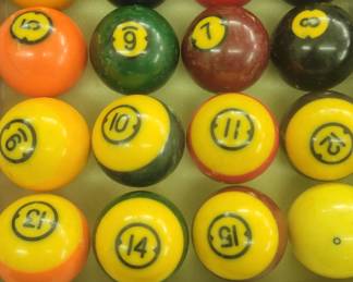 Brunswick Centennial Pool and Billiard Ball Set