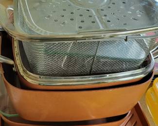 Copper chef pots and pans