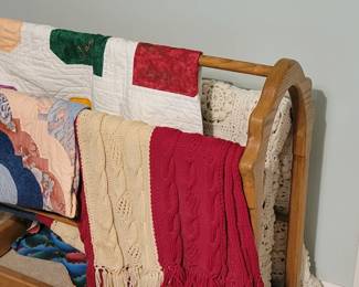 Quilt rack