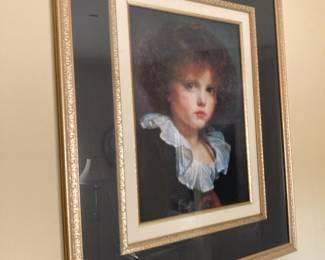 Portrait of Child of Jean-Baptiste Greuze Reproduction