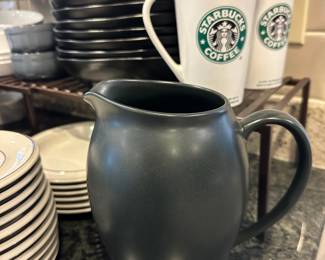 Noritake Stoneware "Colorwave Graphite" Pitcher - 8034