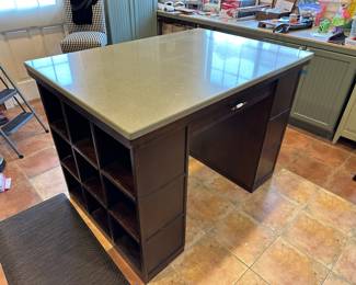 Project Desks with Storage Cubbies