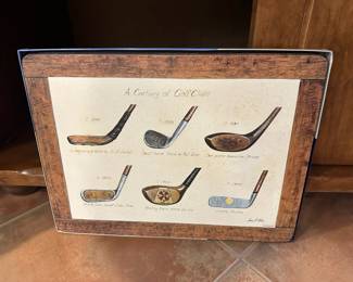 Pimpernel A History of Golf Collection Placemats 