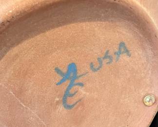 Southwest Style Chip and Dip Bowl With Chili Pepper Handle