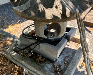 Concrete Pagoda Fountain