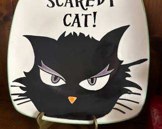 inHomestylez Scaredy Cat! Plate 