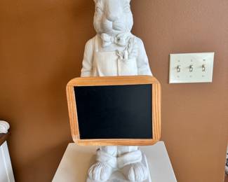 1998 Fleur de Lis Rabbit Chef Statue