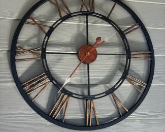 Outdoor Garden Wall Clock
