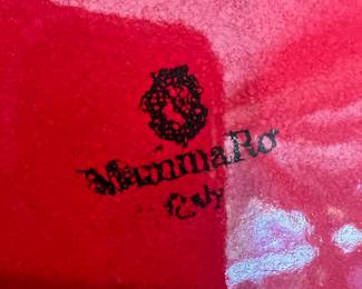 Mamma Ro Pottery Red Dinnerware/Servingware