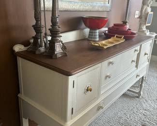 White French Country Sideboard