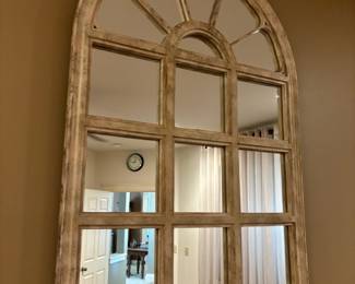 Farmhouse Rounded Arch Wall Mirror