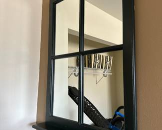 Window Pane Wall Mirror