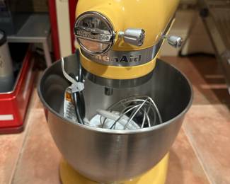 KitchenAid Yellow Artisan Mini Mixer
