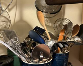 Assortment of Kitchen Utensils
