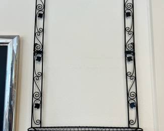 Wrought Iron Calendar Frame