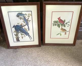 Small and large paintings and prints