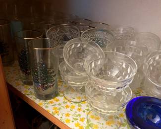 5+ Vintage Glassware sets