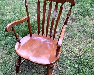 Vintage solid wood chair