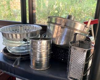 Antique baking equipment