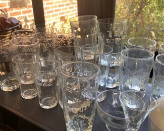 Vintage glassware sets