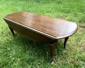 Pennsylvania House drop leaf coffee table