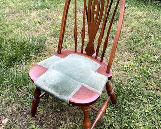 Vintage solid wood chair