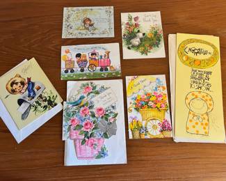 Assortment of Vintage Cards