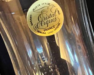 Set of 6 Cristal d’Arques Glasses