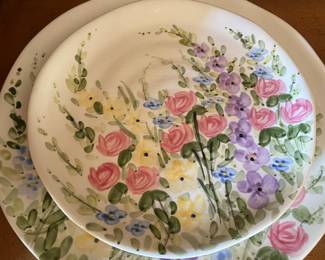 Tabletops Unlimited "English Garden" Dinner & Salad Plate